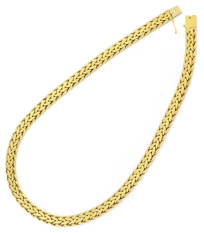 Foto 3 - Goldcollier Damen Goldkette in 18K Gelbgold, K3416